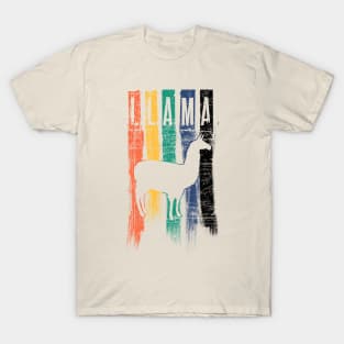 Llama Paint T-Shirt